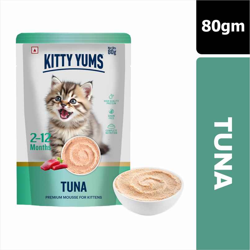 Kitty Yums Tuna Mousse Kitten Wet Cat Food Kitty Yums Tuna Mousse Kitten Wet Cat Food