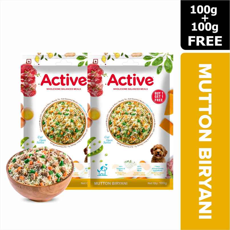 Active Mutton Biryani Fresh Dog Food Active Mutton Biryani Fresh Dog Food