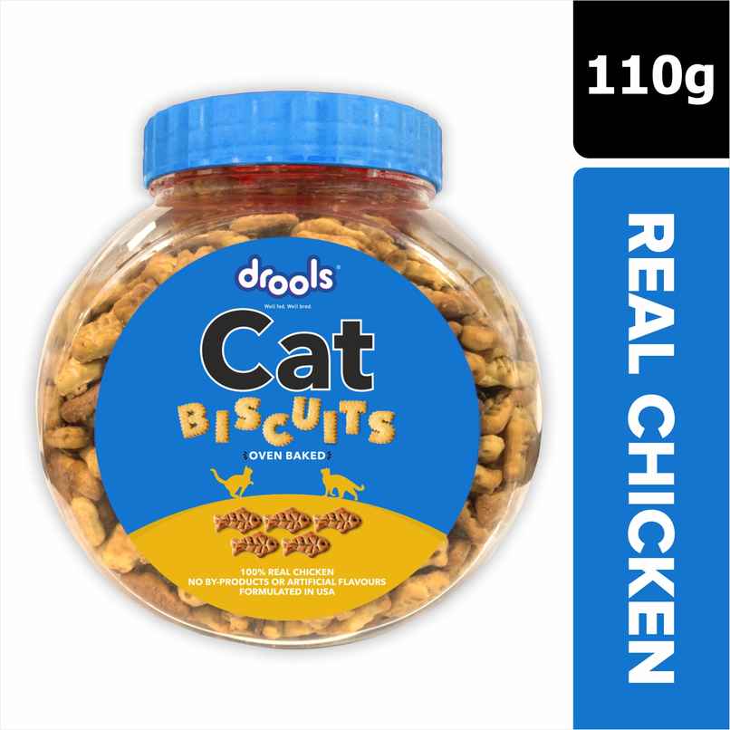 Drools Cat Biscuits Oven Baked Jar