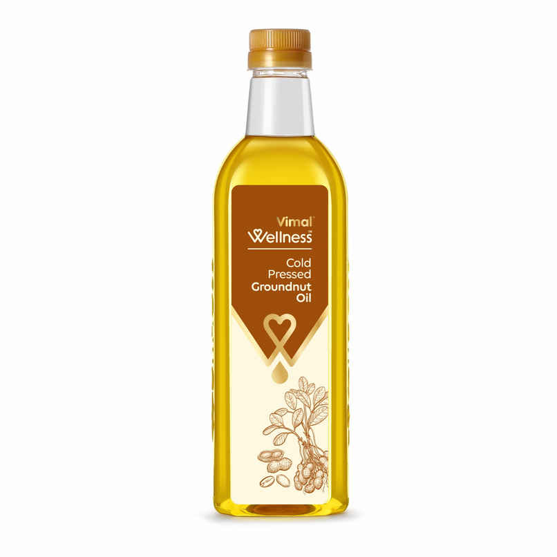 Vimal Wellness Groundnut (Peanut) Cold Pressed Oil | Healthy Cooking Oil