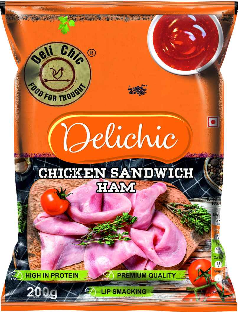 Deli Chic Chicken Sandwich Ham Slices