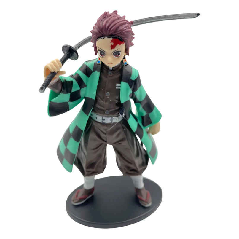 Awestuffs Tanjiro Demon Slayer Action Figure Limited Edition for Car Dashboard