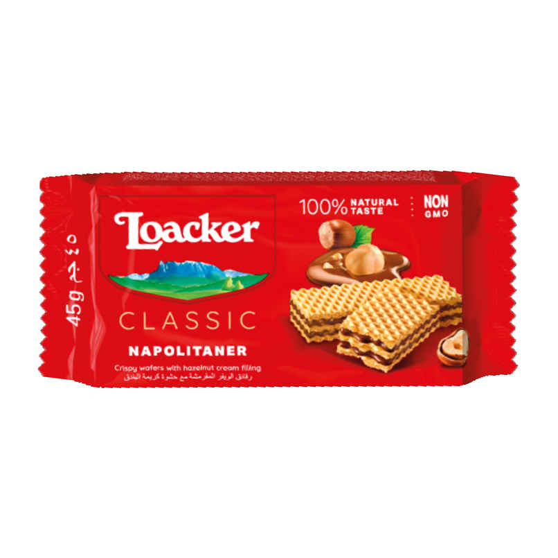 Loacker Classic Wafer Napolitaner | Hazelnut