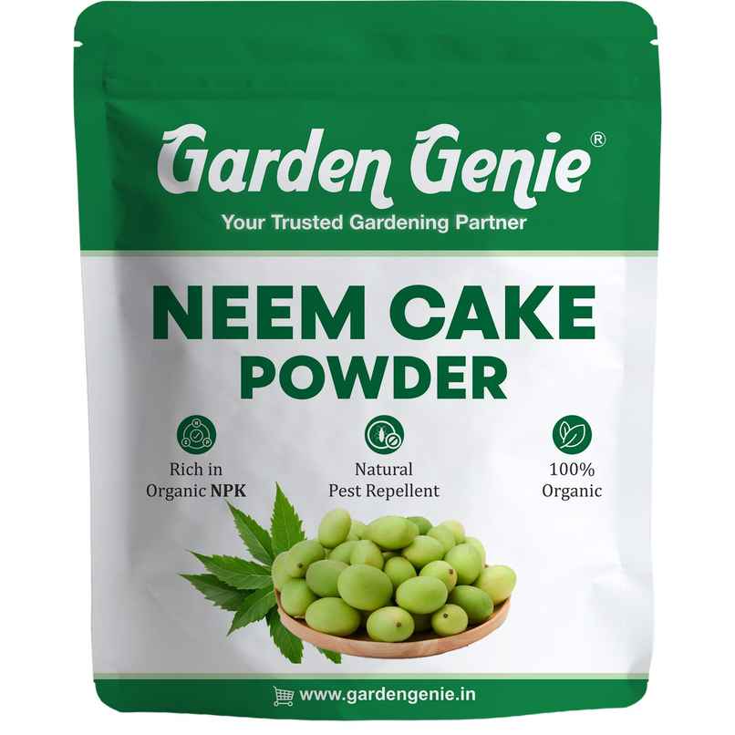 Garden Genie Neem Cake Powder Fertilizer | Neem Powder Manure for Plant Care from Pests Garden Genie Neem Cake Powder Fertilizer | Neem Powder Manure for Plant Care from Pests