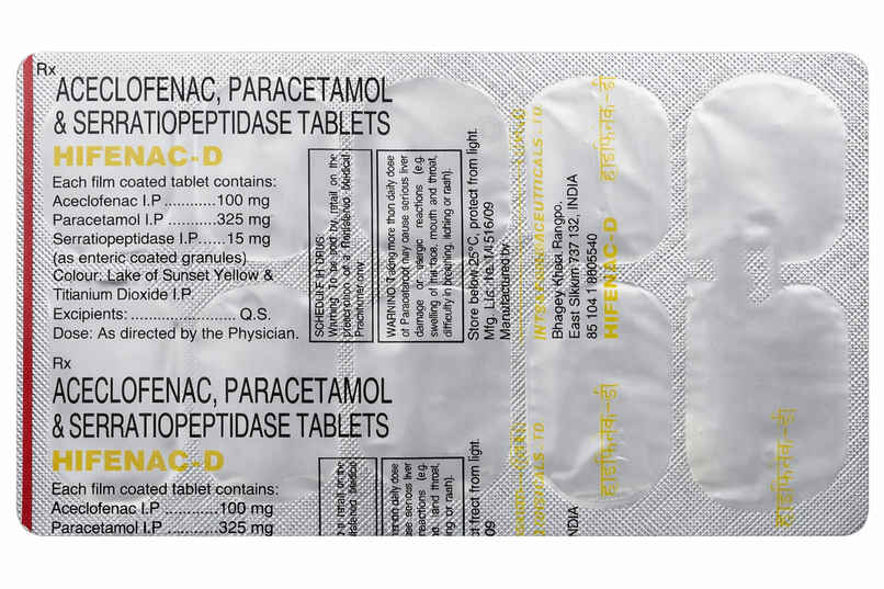 Hifenac-D Tablet
