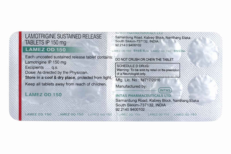 Lamez OD 150 Tablet SR