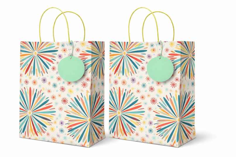 Decorative Gift Bag Medium | With Gift Tag | Bright Storey Decorative Gift Bag Medium | With Gift Tag | Bright Storey