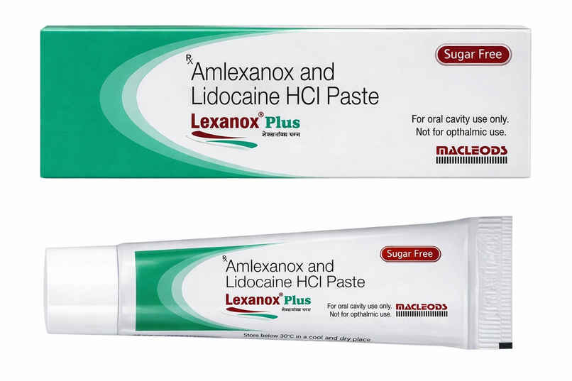 Lexanox Plus Sugar Free Oral Paste