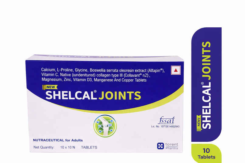 Shelcal Joints Soft Gelatin Capsule For Bone Joint Muscle Care Shelcal Joints Soft Gelatin Capsule For Bone Joint Muscle Care