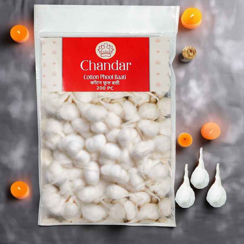 Cotton Phool Baati Round | Chandar