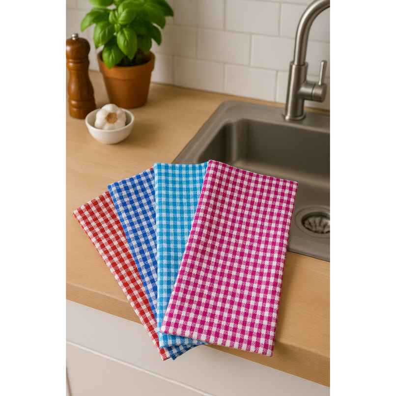 HD Creations Kitchen Towel Diamond Design (Pack Of 4) HD Creations Kitchen Towel Diamond Design (Pack Of 4)