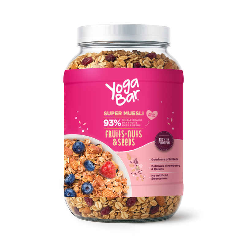 Yogabar Muesli, Fruits, Nuts & Seeds