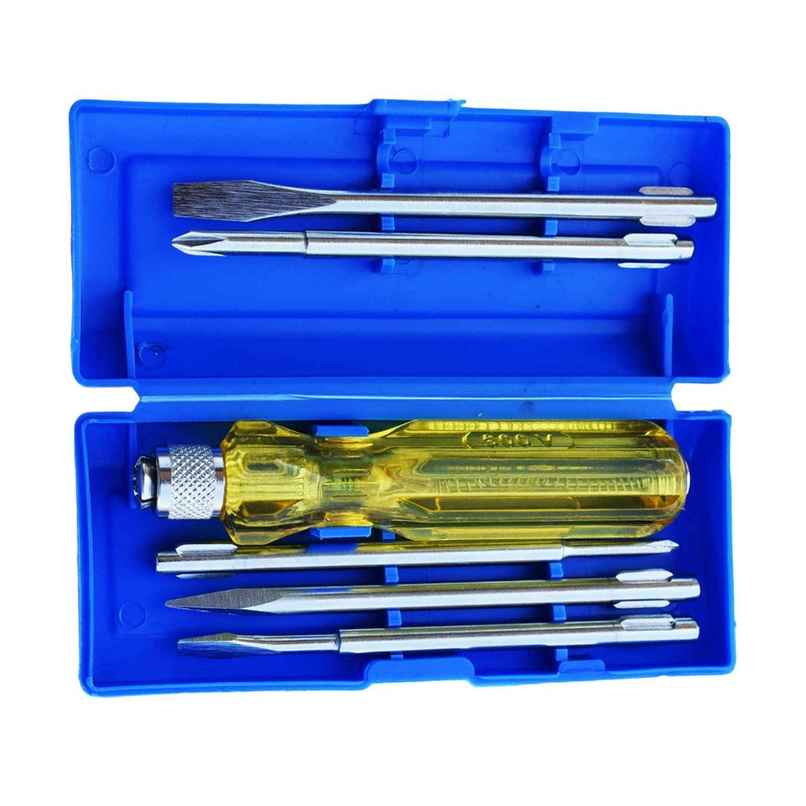 Themisto Th-T05 5 In 1 Combination Screwdriver Set (Pack Of 5) Themisto Th-T05 5 In 1 Combination Screwdriver Set (Pack Of 5)