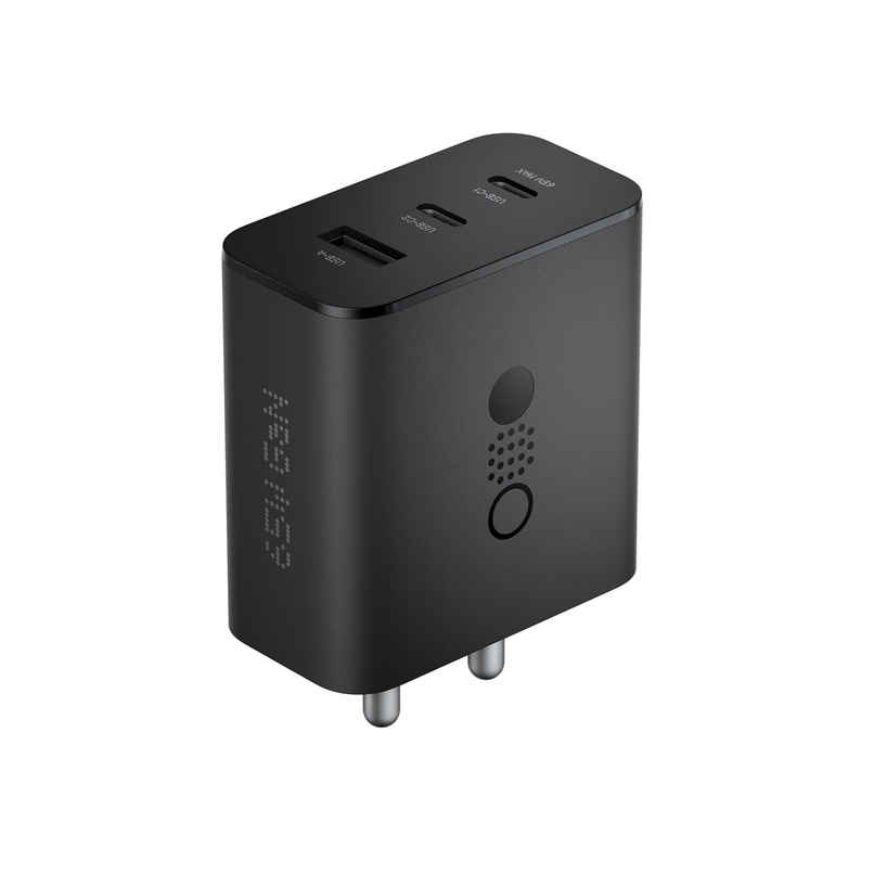 Sounce Nothing 65W Fast Charger Adapter | GaN Technology | Triple Output 3A Multiport Mobile Charger