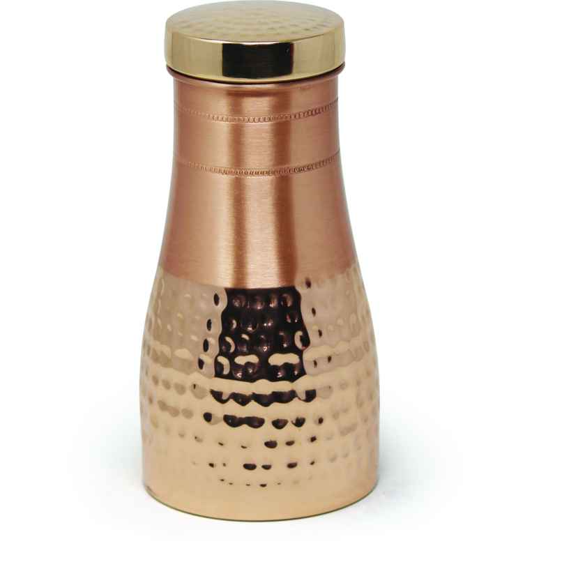 Signoraware Pure Heal Copper Damaru | 1 L | Copper Bottle