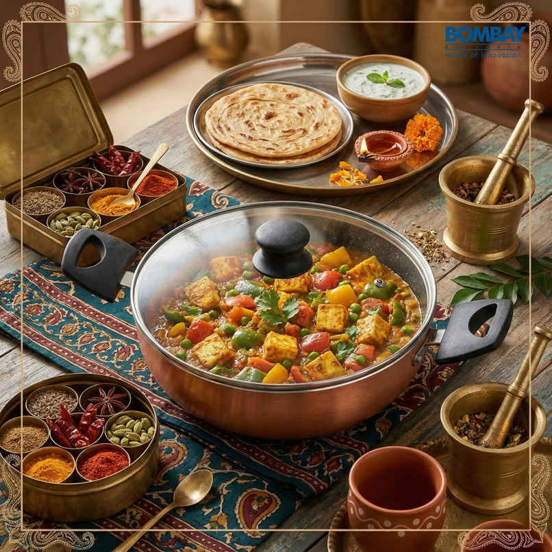 Bombay Kookware Non Stick Kadai - 3.5 L