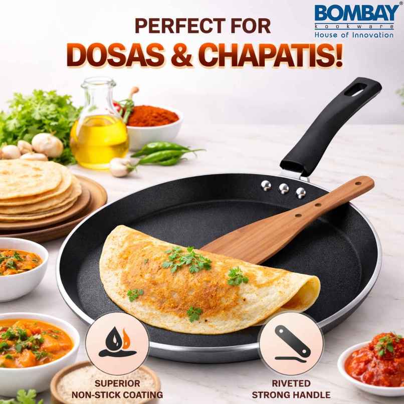 Bombay Kookware Tawa Pan 27Cm Bombay Kookware Tawa Pan 27Cm