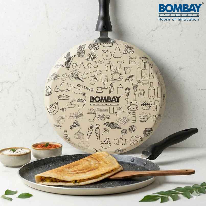 Bombay Kookware Kala Kruti Dosa Tawa 28cm Bombay Kookware Kala Kruti Dosa Tawa 28cm