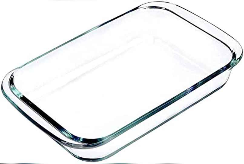 Femora Borosilicate Glass Rectangle Microwave Baking Dish 1.6 ml