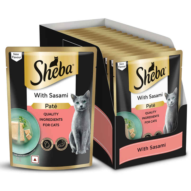 Sheba Pate Adult Wet Cat Food | Sasami