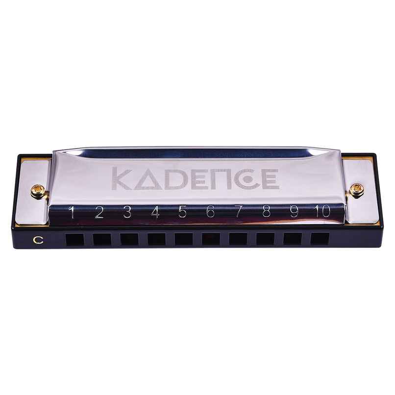 Kadence Daitonic Harmonica T104 with Learning Course | KAD-HR-T104 - Silver