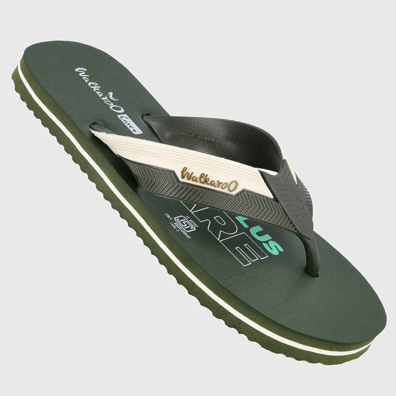 Walkaroo Men's Dailywear Hawai | HG153 Olive | UK 9