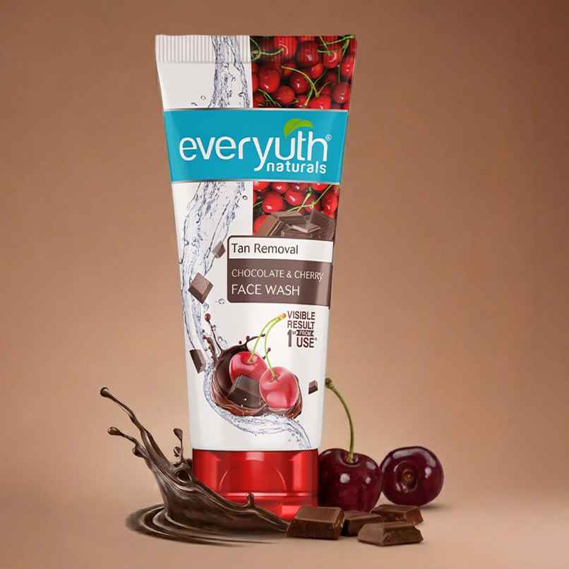 Everyuth Naturals Choco Cherry Tan Removal Face Wash Everyuth Naturals Choco Cherry Tan Removal Face Wash