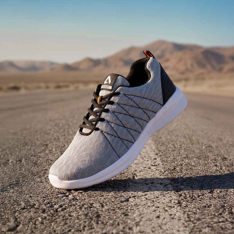 Avant Men's Ultra Light Running and Training Shoes - Grey UK8 Avant Men's Ultra Light Running and Training Shoes - Grey UK8