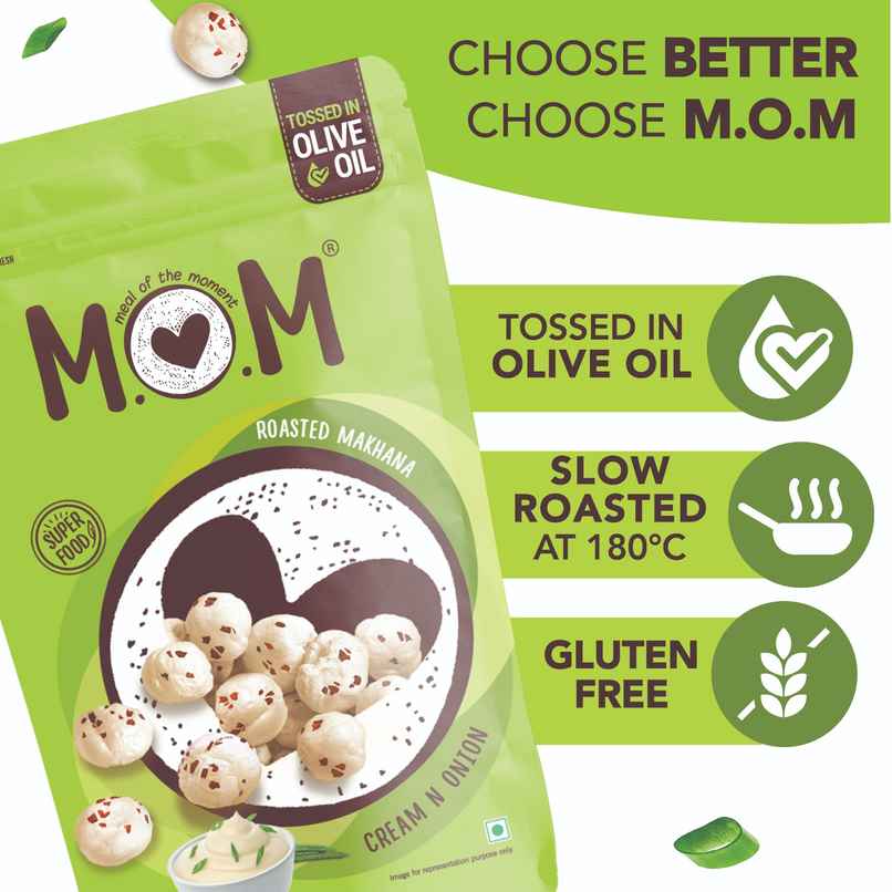 MOM Cream & Onion Roasted Makhana
