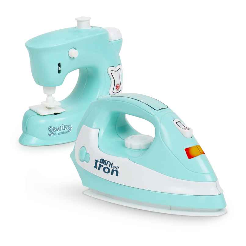 Anz Toy Green Iron & Sewing Machine Anz Toy Green Iron & Sewing Machine