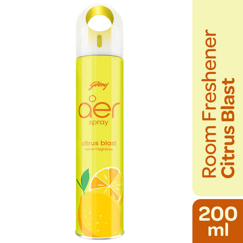 Godrej aer Spray Room Freshener for Home & Office - Citrus Blast