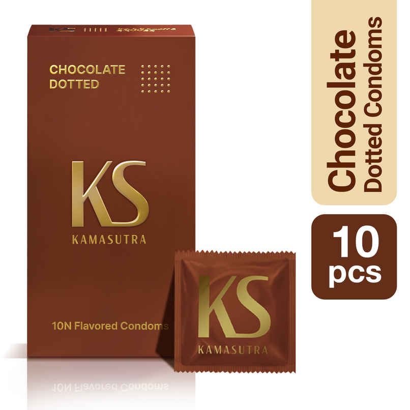KamaSutra Extra Dotted Chocolate Condoms for Men