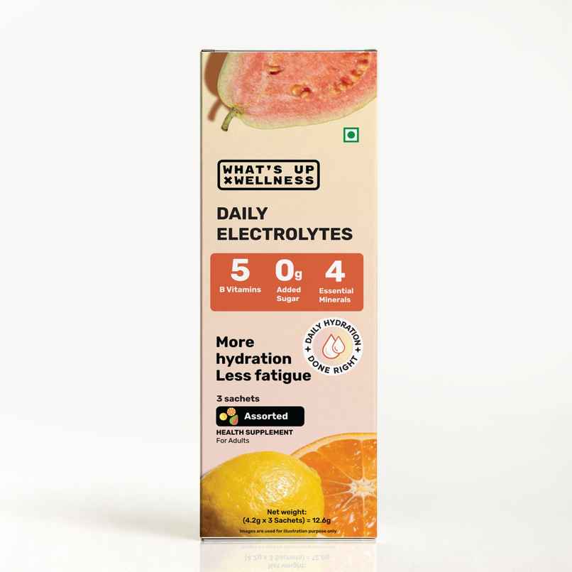 What's Up Wellness Daily Electrolytes For Hydration Assorted Pack