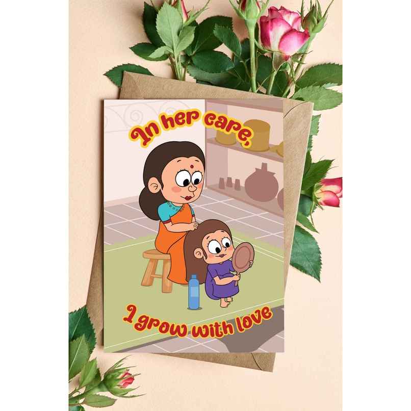 In Her Care Heartfelt Greeting Card | Vibebling In Her Care Heartfelt Greeting Card | Vibebling