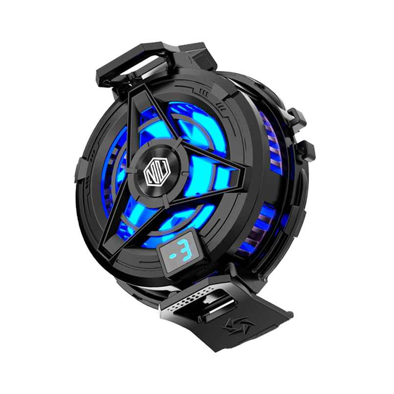 Nu Republic Dread Chill Magnetic Mobile Gaming Cooler with Led Temperature Display (Black) Nu Republic Dread Chill Magnetic Mobile Gaming Cooler with Led Temperature Display (Black)