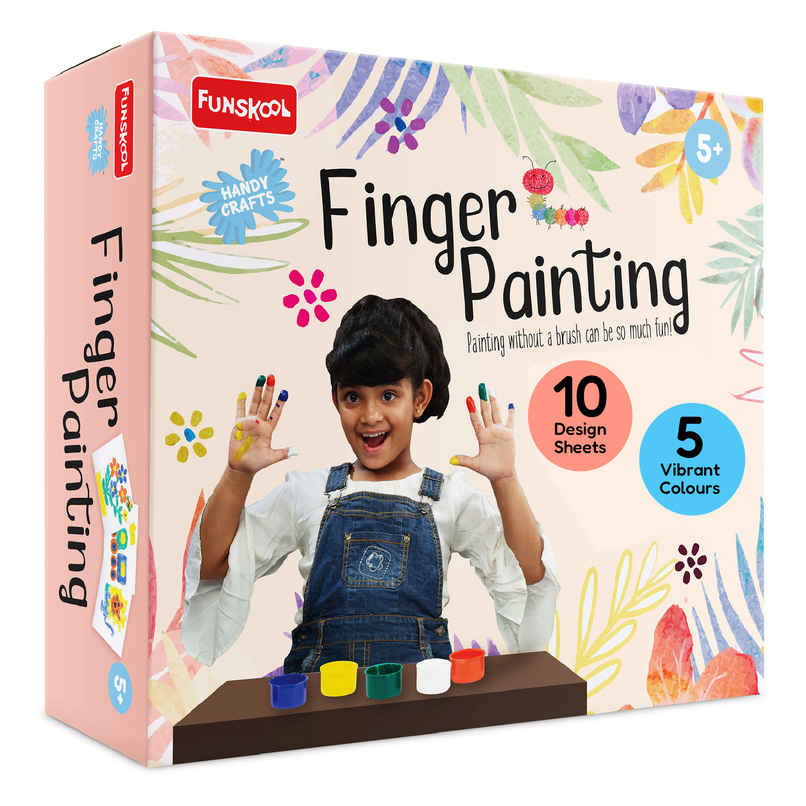 Funskool Finger Painting Arts and Crafts DIY Kit