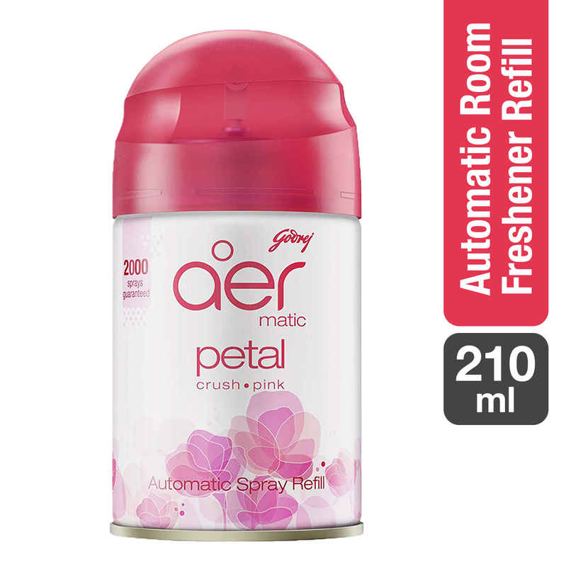 Godrej Aer Matic Petal Crush Pink Automatic Room Fresheners Refill