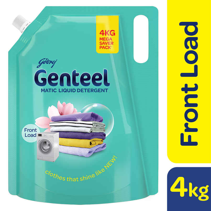 Genteel Liquid Detergent Refill Pouch - Front Load Genteel Liquid Detergent Refill Pouch - Front Load