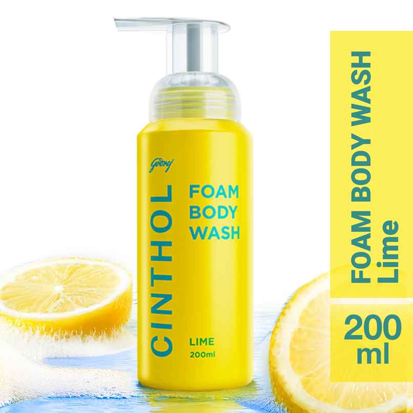 Cinthol Lime Foam Body Wash