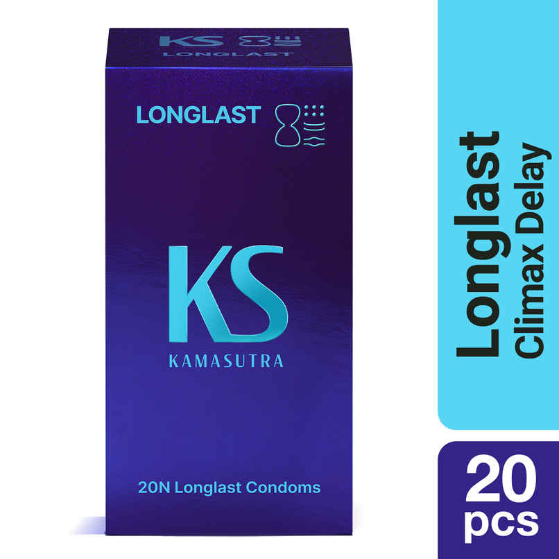 KamaSutra Longlast Condoms for Men | Safe & Comfortable