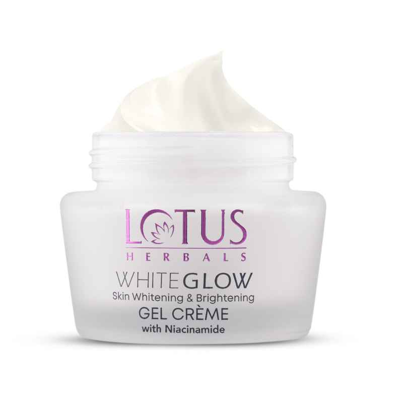 Lotus Herbals Whiteglow Skin Whitening & Brightening Gel Cream SPF 25 Pa +++ Lotus Herbals Whiteglow Skin Whitening & Brightening Gel Cream SPF 25 Pa +++