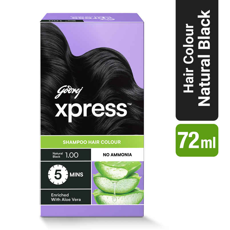 Godrej Selfie Hair Colour Natural Black 1 | For Men & Women Godrej Selfie Hair Colour Natural Black 1 | For Men & Women