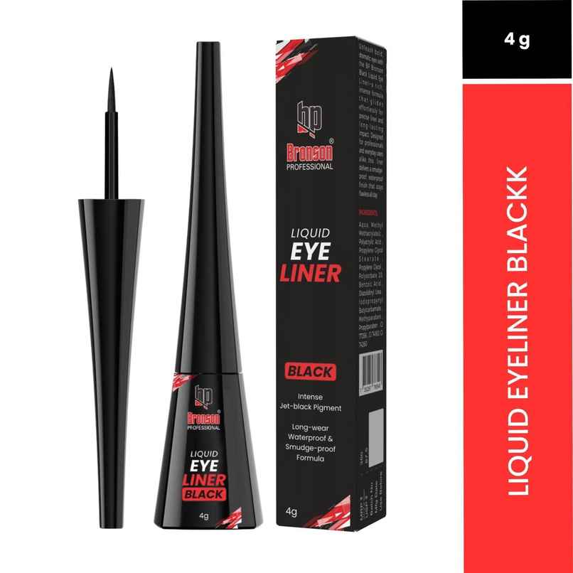 Bronson Professional Liquid Eyeliner Smudgeproof Matte Black Bronson Professional Liquid Eyeliner Smudgeproof Matte Black