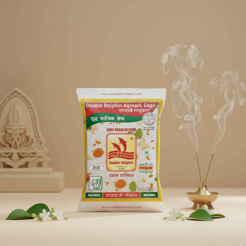 Shri Varalakshmi Double Dolphin - Sabudana | Premium