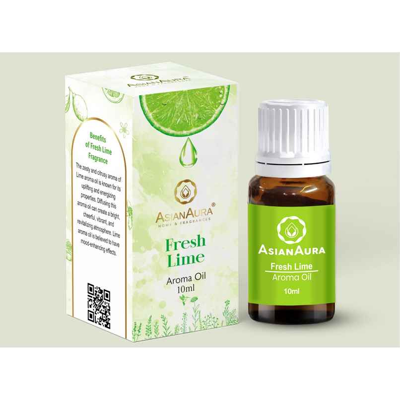 Asian Aura Diffuser Aroma Oils For Home Fragrance 10 ml Fresh Lime Asian Aura Diffuser Aroma Oils For Home Fragrance 10 ml Fresh Lime