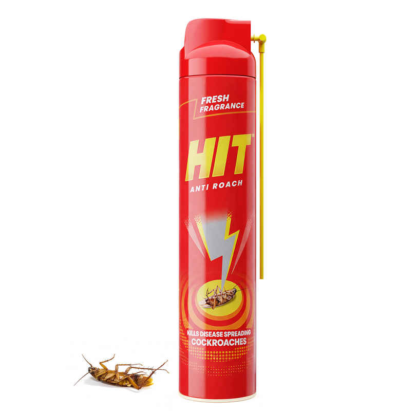Hit Crawling Cockroach Killer Spray with Deep-Reach Nozzle Hit Crawling Cockroach Killer Spray with Deep-Reach Nozzle