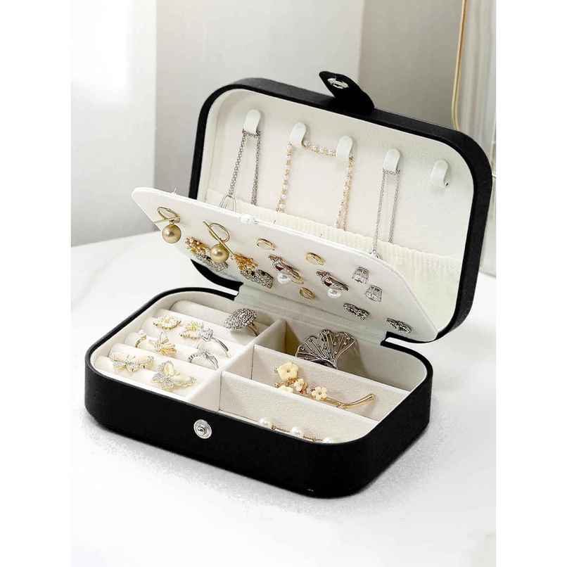 Scintillare By Sukkhi Jewellery Organiser MultiLayer Portable Storage Box Case Organiser | JB107105 Scintillare By Sukkhi Jewellery Organiser MultiLayer Portable Storage Box Case Organiser | JB107105