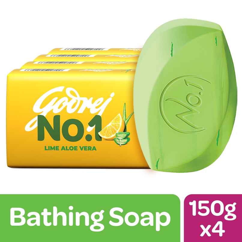 Godrej No.1 Bath Soap – Lime & Aloe Vera