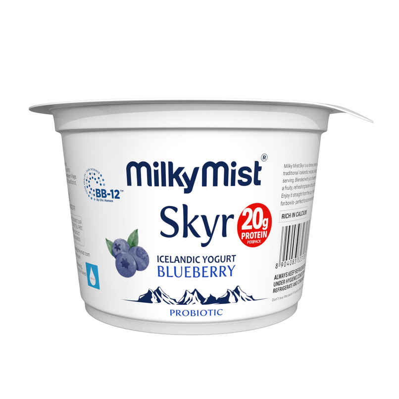 Milky Mist Skyr Blueberry Yogurt Milky Mist Skyr Blueberry Yogurt