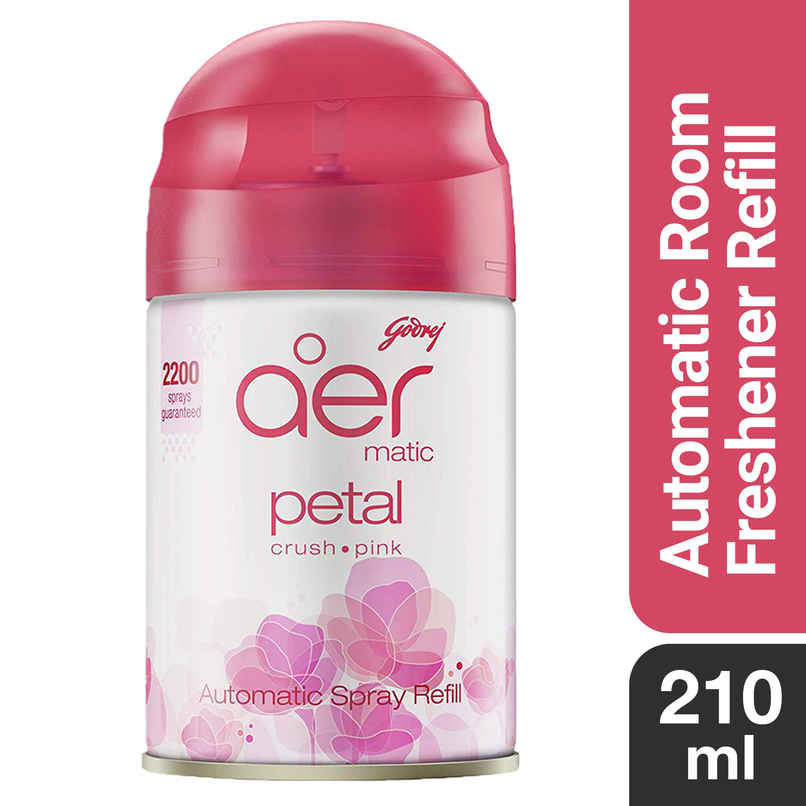 Godrej Aer Matic Petal Crush Pink Automatic Room Fresheners Refill